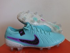 Nike Tiempo Legend 10 Elite Fg P Hyper Turquoise Blue-Black Sz 7 DV4328-300