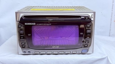 Kenwood DPX-440 2DIN CD Cassette Car Stereo Receiver JDM Japan