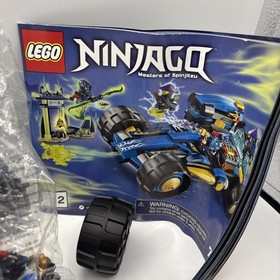 LEGO NINJAGO Jay Walker One (70731) Incomplete 1 Minifig Bags 2 & 3