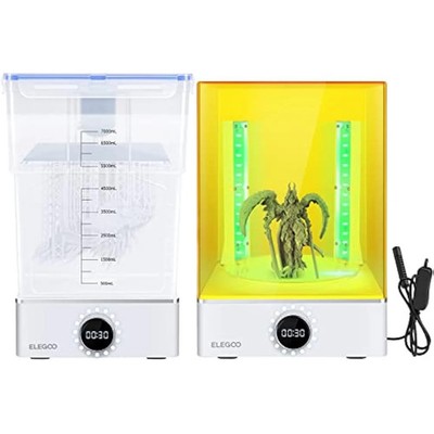 ELEGOO Mercury XS BUNDLE, größere Wasch- und Härtmaschine, Waschen und Aushärten
