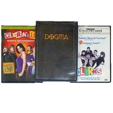 Dogma Story Of Mooby’s Egg-A-Moofin & Hosties DVD Set & Clerks + Clerks 2 Movies