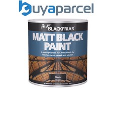 Blackfriar BF0520001X1 Matt Black Paint 125ml BKFMB125