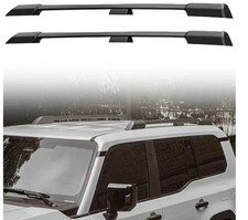 Roof Rack Carrier Side Bars fit 2024 2025 Toyota Land Cruiser LC250 Prado Black