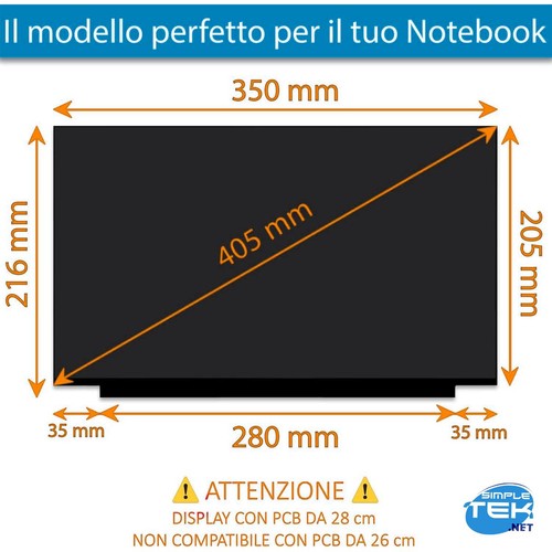 DISPLAY 15,6" 30 PIN B156HAN02.4 HW0A B156HAN02.4 HW1A B156HAN02.4 - Bild 6 von 6