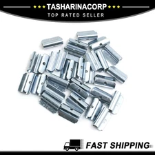 5g Clip-on Metal Tyre Wheel Balance Weights for Motorbike Auto 25 x 14mm 30pcs