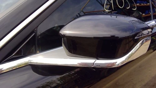 Driver Side View Mirror Power 1 Piece Glass Fits 17 LINCOLN CONTINENTAL 730814