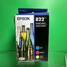 Epson 822 Standard Capacity Ink Cartridges - C/M/Y - EXP 09/2028
