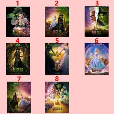 Wicked For Good November 2024 Movie Art Collection Poster