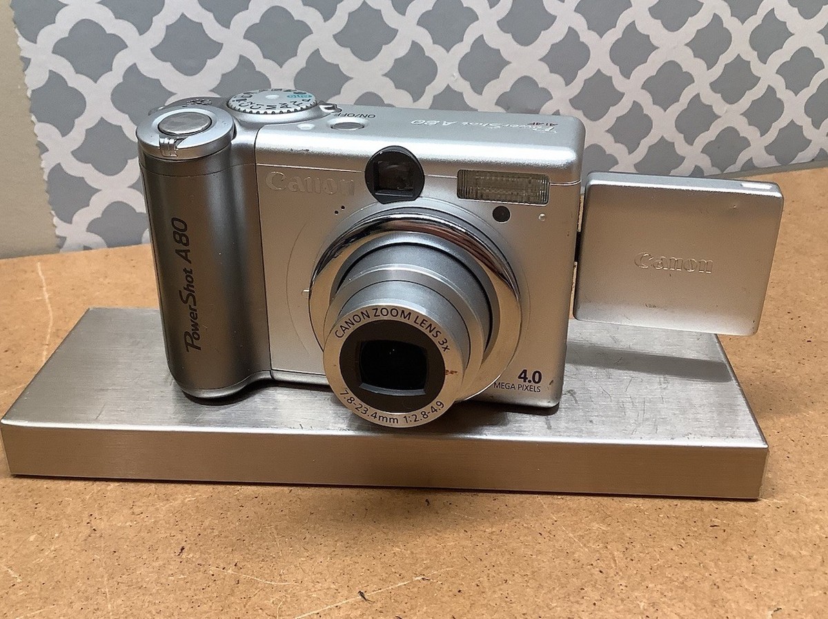 Canon PowerShot A80 4.0MP Digital Camera -For Parts or Repair