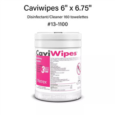 6x Caviwipes 13-1100 Towelettes - Exp. 04-2028
