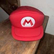 Super Mario Bros Mario Hat Costume Cosplay Foam Cap Official Nintendo OSFM