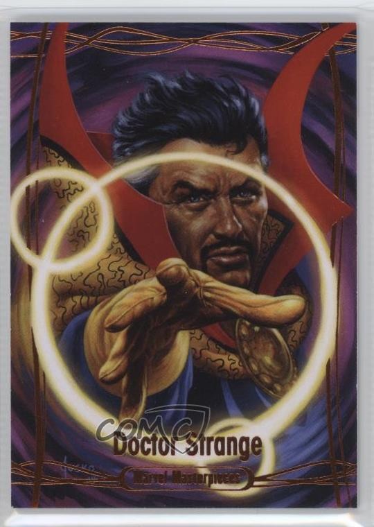 2016 Upper Deck Marvel Masterpieces Legendary Orange 61/99 Doctor Strange 7g3