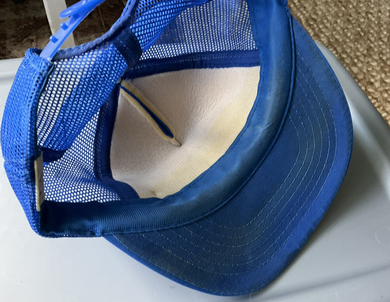 Vintage Ford Hat Patch  Mesh Snapback Truckers Ca… - image 4