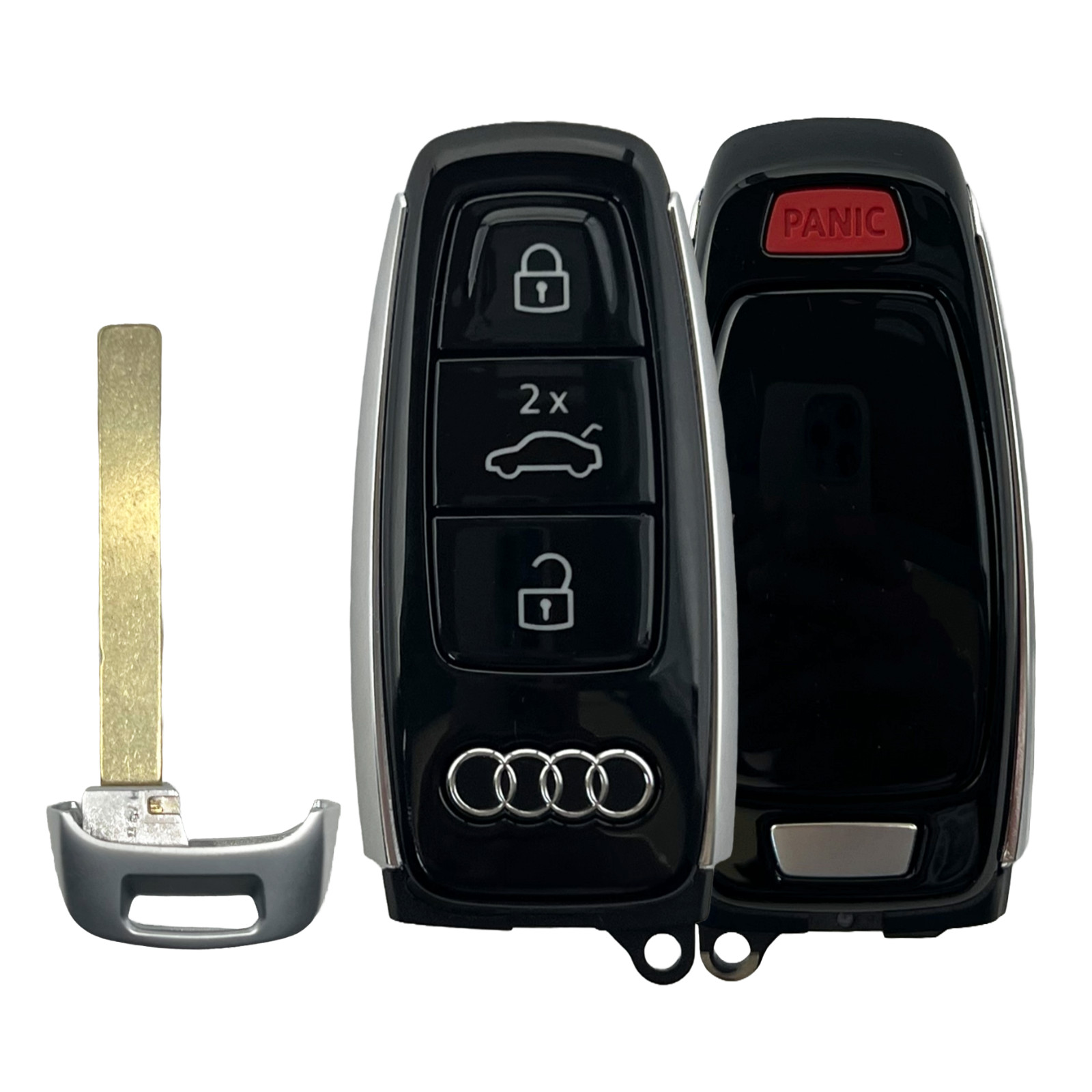 Oem Audi A6 A7 A8 SQ7 Allroad Quattro Smart Key Fob Remote Keyless + Uncut Blade