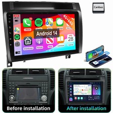 F&uuml;r Mercedes-Benz SLK Class R171 4G+64G 8-Kern Android 15 CarPlay Autoradio Navi