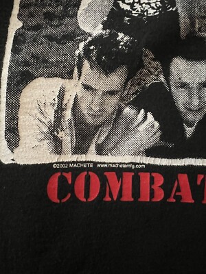 THE CLASHヴィンテージTシャツ2006年コピーライトHanes製 2XL Vintage 2002 The Clash Combat Rock Black Tour Tee Shirt Sz. S