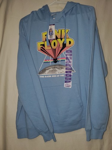 Neu mit Etikett Blue Freeze New York Pink Floyd Kapuzenpullover Fleece Graphix Band Damen - Bild 2 von 10