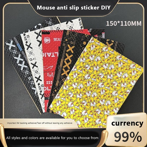 15*11cm DIY Anti-Slip Wireless Gaming Universal Style Mouse Sticker Sweat-Proof - Photo 12/24