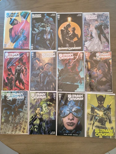 BATMAN CATWOMAN #1-12 COMPLETE SERIES + SPECIAL TOM KING CLAY MANN