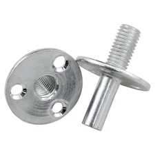 Metal M12 Bed Post Connector Furniture Leg Connector Screw-in T-Nut Bedpost C...