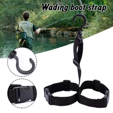 Lanyard Accessories Fishing Wader Boot Hanger Shoe Rack Coat Adjustable Strap US