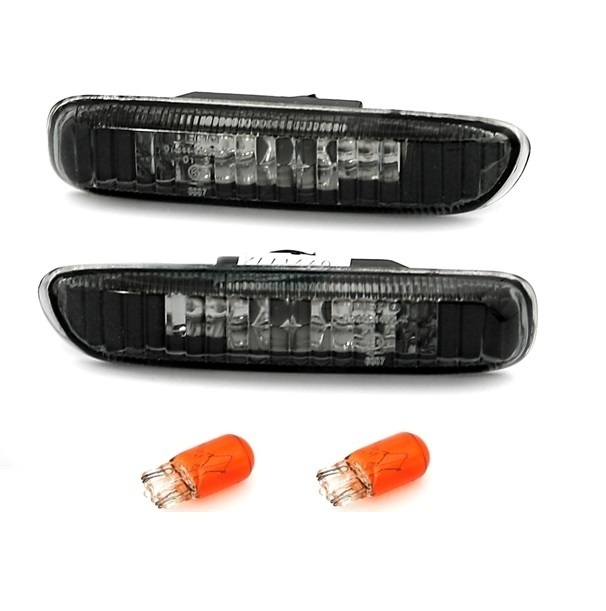 Paire De Clignotants Latéraux Transparents Pour BMW E46 (325i, 330i Etc.) - Compatible OE 63137165915/16