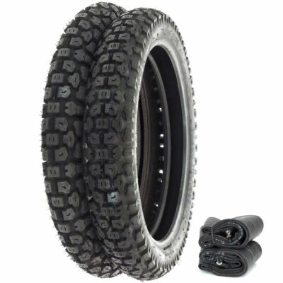 Shinko SR244 Dual Sport Tire Set - Honda TL125 XL125 XL200R
