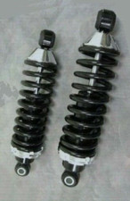 Rear Street Rod Coil Over Shock Set W 250 Pound Coil Overs Coated Springs 250