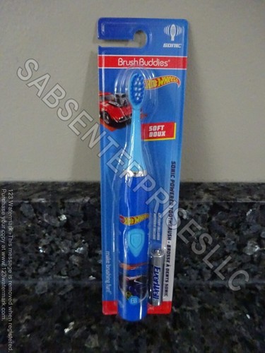 5 Brush Buddies Children Kids Sonic Power Toothbrush SOFT Bristles Hot Wheels - Picture 2 of 7