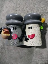 NICK JR Blues Clues Talking Singing Mr Mrs Salt Pepper Baby Paprika 1999 Works