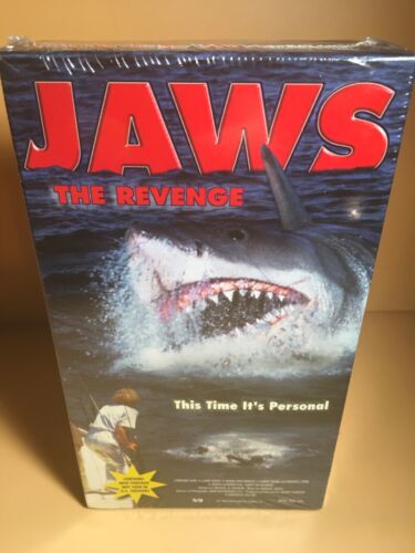 JAWS The Revenge VHS Tape Factory Sealed (1987, Film) Promo w/ Extra Film MINT - Picture 2 of 12