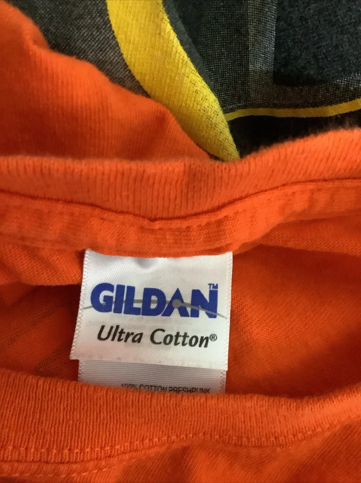 Camiseta de Bolos Vintage Gary Bests Koo Koos Nido Naranja Gráfico Grande Foto 4 de 4