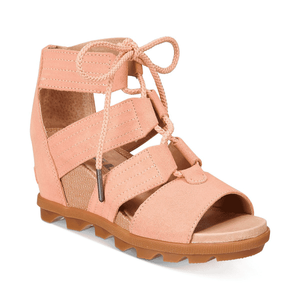 sorel lace up wedge sandal