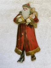 Vintage Merrimack Publishing Corp 1986 Die Cut Christmas Ornament