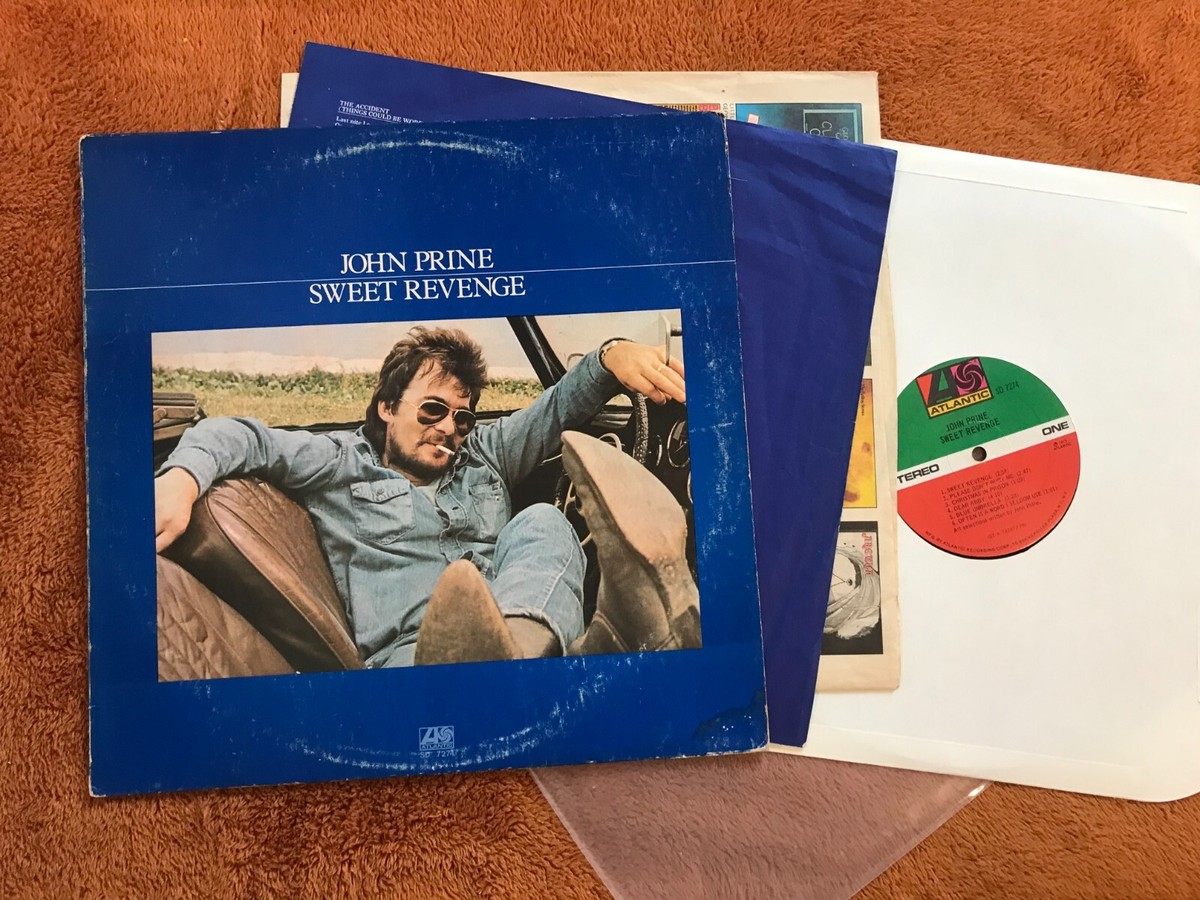 John Prine Sweet Revenge LP Atlantic sd7274 1973 original vinyl