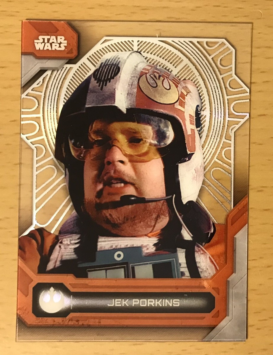 2024 TOPPS STAR WARS HIGH TEK BASE THRONE ROOM JEK PORKINS #55 A