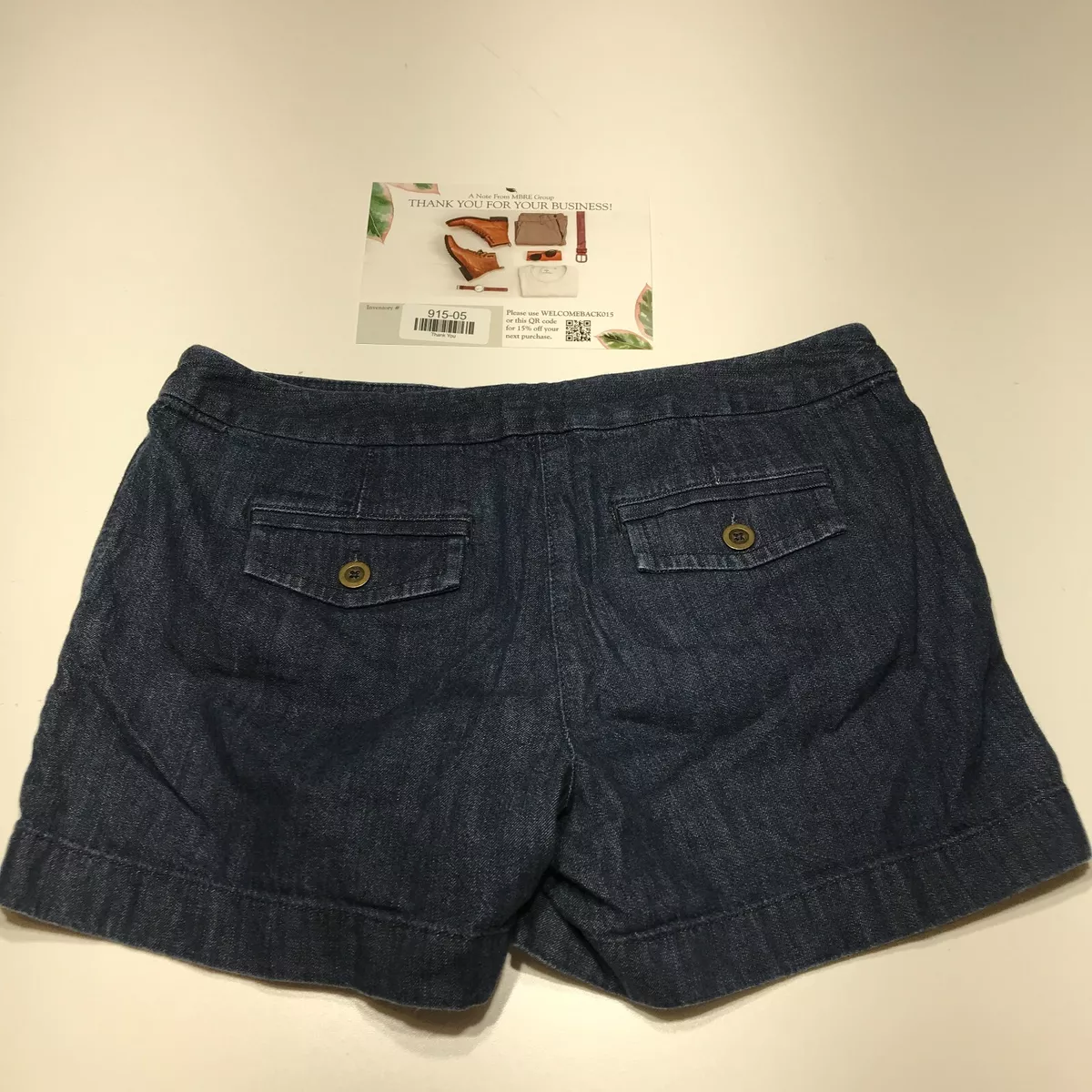 Ann taylor sale denim shorts