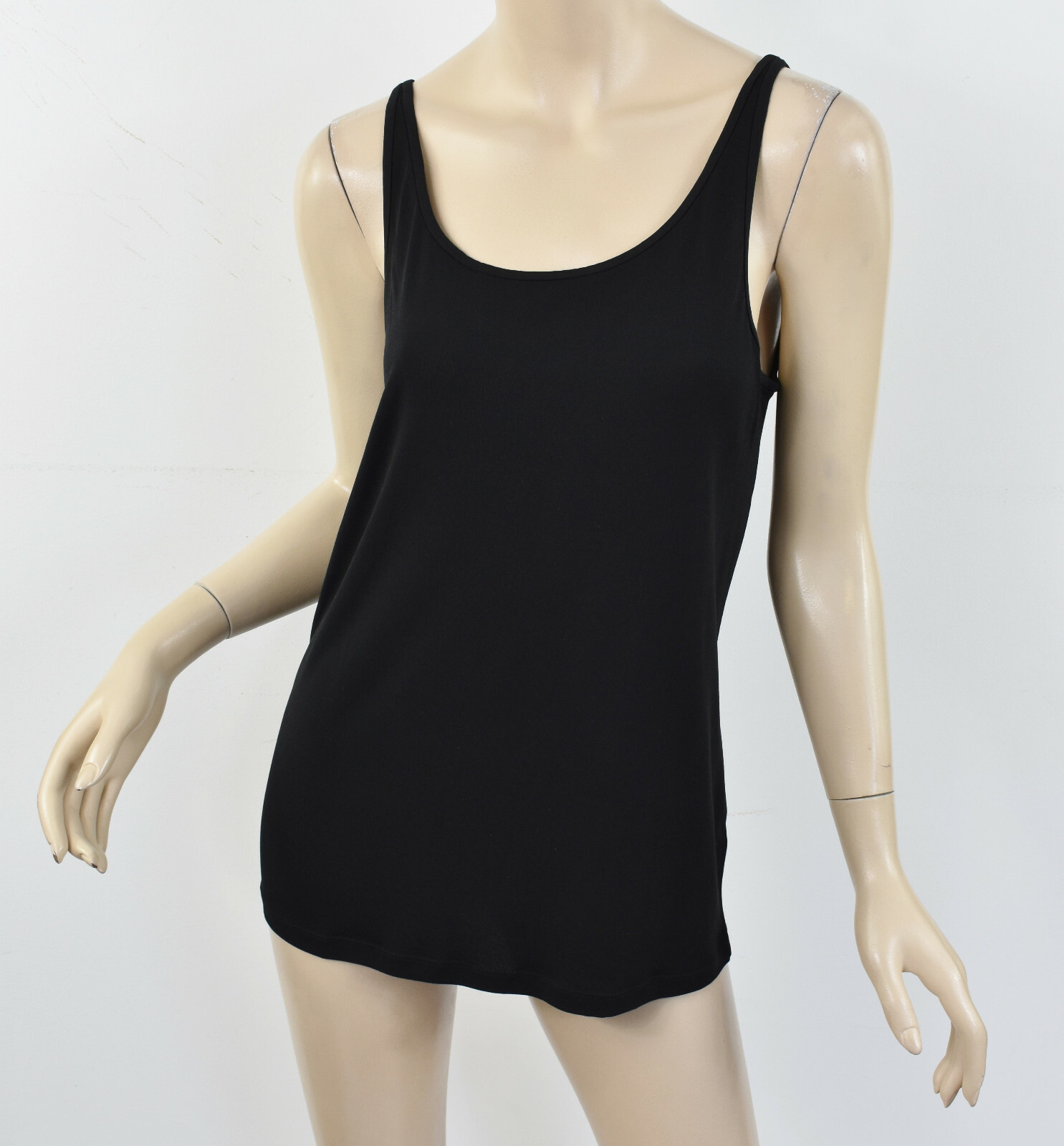 eileen fisher silk jersey crew neck top