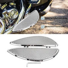 Stretched Driver Floorboards Foot Pegs Set For Harley Road King FLHR 86-17 FL