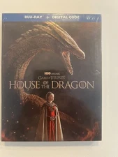 House of the Dragon: the Complete First Season (Blu-ray, 2022) With Slipcover.