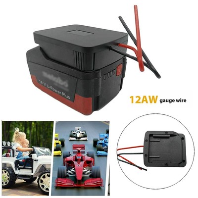 Battery Adapter Adaptor Output Part Replace Replacement 1 Piece 12 Durable