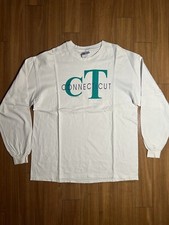 Vintage Connecticut Tourist Sun Long Sleeve Shirt Size XL