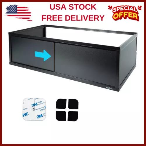 Reptiles Terrarium Stackers,36" L x 18" W Space Saving Stacker Kit with 4 x S...