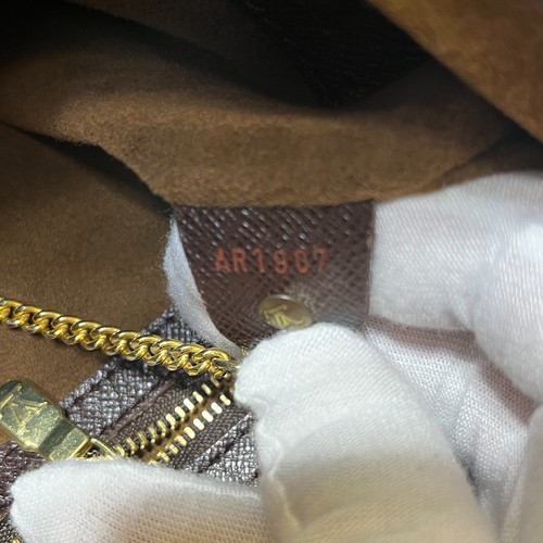 Louis Vuitton Marais Bucket Bag Damier Ebene Shoulder Bag - Picture 12 of 12