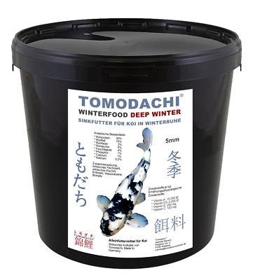 Koifutter Sinkfutter Winterfutter Koi Koiwinterfutter hochverdaulich 3kg Eimer