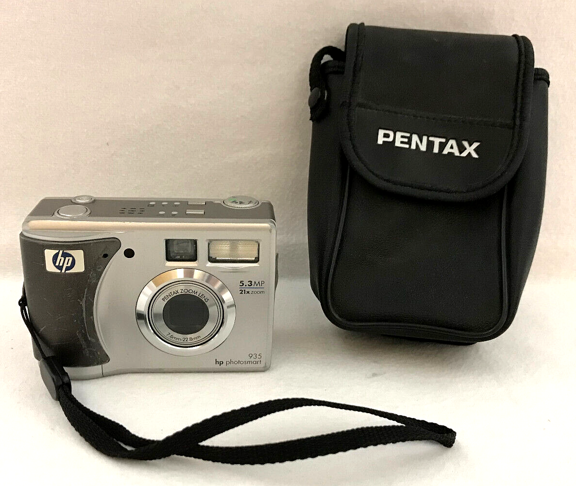 HP Photosmart Camera 935 Q2214A Pentax Zoom 21X Plus Black Pentax