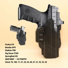 IPSC SP2022 P220 Holster Fit Sig Sauer P320 Beretta APX XD 9 mm Springfield XD 9