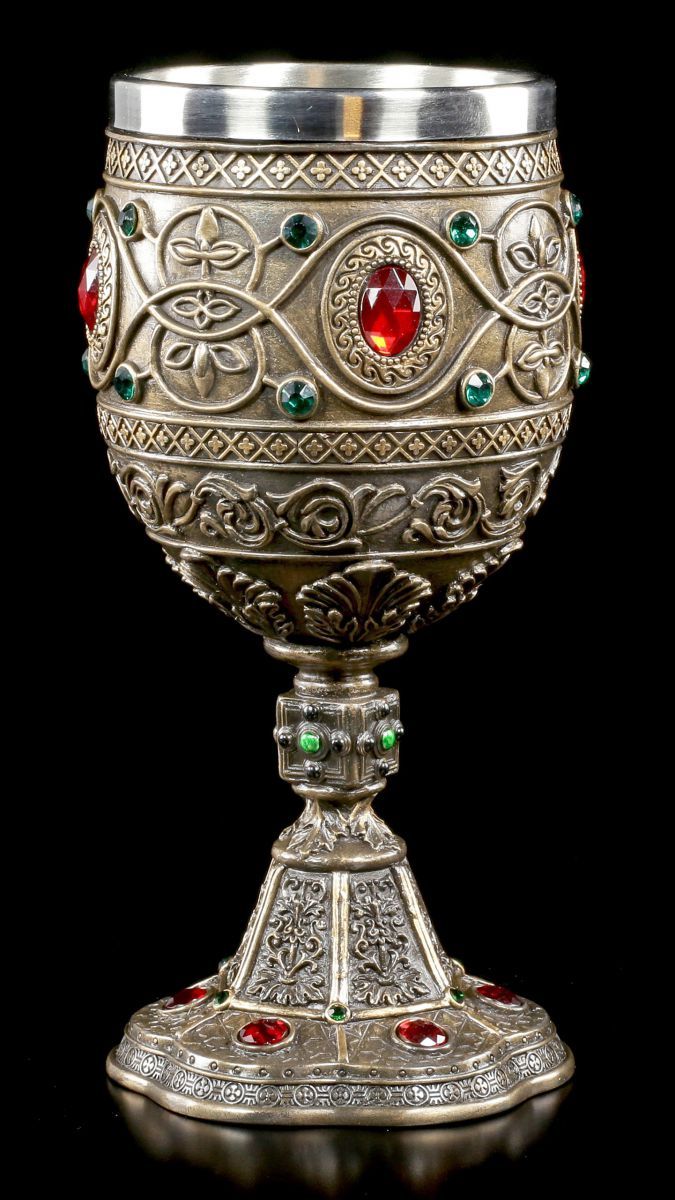 El Santo Grial - Cáliz decorado con piedras preciosas - Veronese