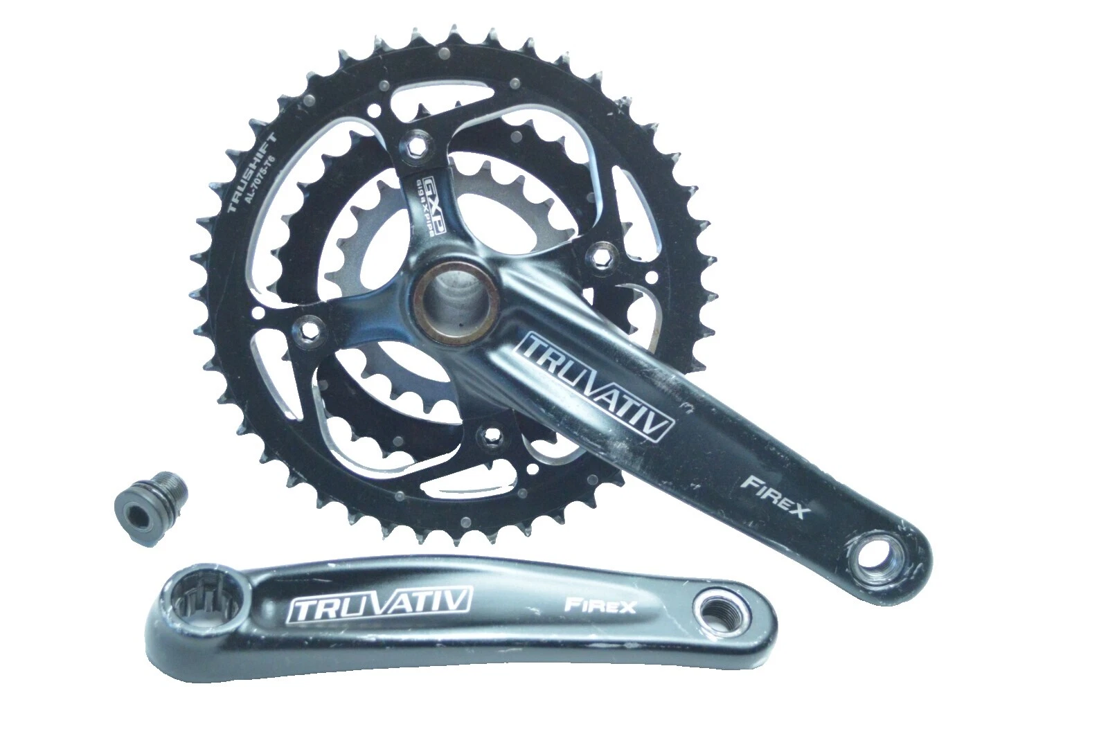 TRUVATIV Black Bicycle Cranksets