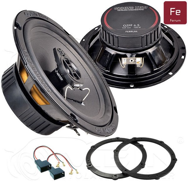 Ground Zero Lautsprecher FüR Citroen C1 I 2005-2014 Front Vorn 2-Wege 120W #B0YO-image